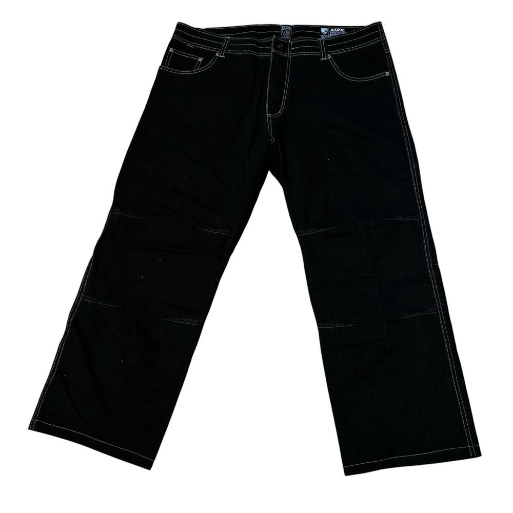 Kuhl Exile Kord Pants Mens 38x28* Black Vintage Patina Dye Hiking Outdoor